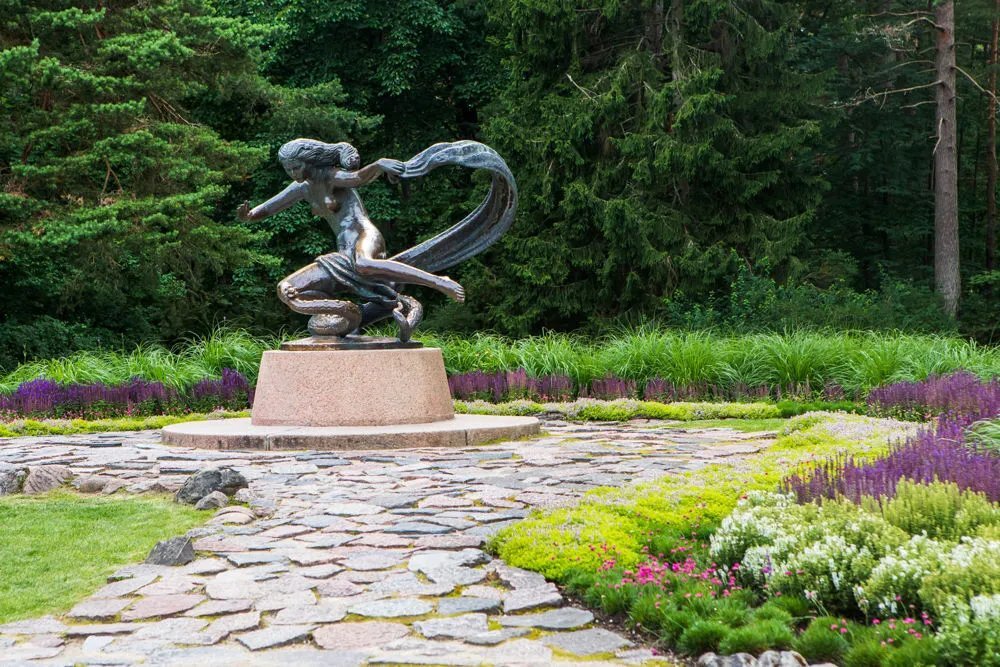 Sculpture "Egle, the Queen of Serpents" 